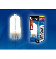 Лампа галогенная JCD-FR-60/G9 Картонная коробка  00577 Uniel