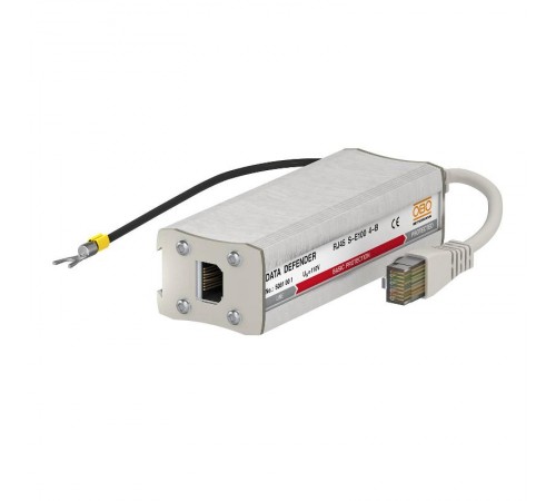 Устройство базовой защиты для 4-х проводных систем RJ45, 120В (RJ45 S-E100 4-B)  5081001  OBO Bettermann
