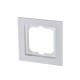 Рамка 1-постовая, серия axcent, цвет белый  1754-0-4331   2CKA001754A4331  ABB