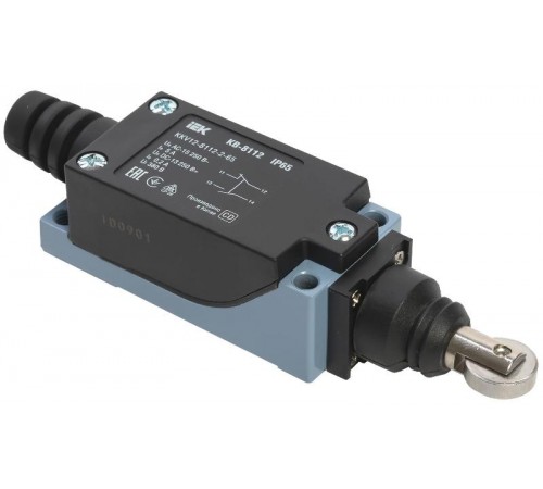 Выкл. конц. КВ-8112 толкатель с роликом IP65  KKV12-8112-2-65  IEK