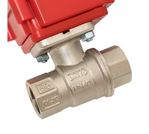 AquaExpert 220V Шаровой кран с электроприводом 1/2 дюйма EKF PROxima  AquaExpert-valve-1/2  EKF