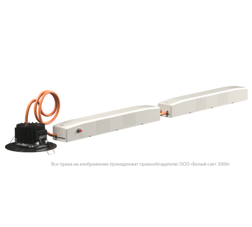 Светильник аварийного освещения BS-RADAR-83-L3-INEXI3 Black  a23712  Белый свет