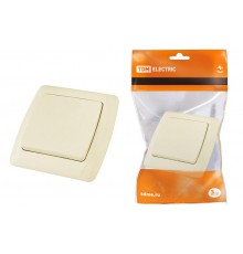 Выключатель 1 кл. 10А cл.кость "Онега"   SQ1805-0030  TDM