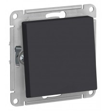 AtlasDesign Aqua Карбон Переключатель 1-клавишный IP44, сх.6, 10АХ, механизм  ATN441061  SE