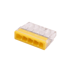 Клемма монтажная  нажимного соединения с пастой PTC-5P 2273-245 450V 32A 0,14-4.0mm2 / 50 шт./  5051188 Jazzway