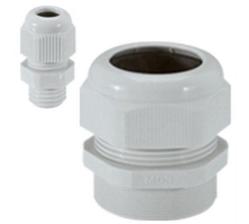 Сальник - Уплотнитель кабельных вводов пластиковый - IP 55 - ISO 20 - диаметр кабеля 10-14 мм - RAL 7035  096803  Legrand