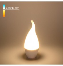 Лампа светодиодная Свеча на ветру СDW LED D 6W 4200K E14  a035754  Elektrostandard