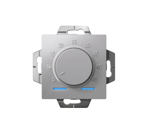 AtlasDesign Алюминий Термостат электронный теплого пола с датчиком, 10A, механизм,   ATN000335  SE