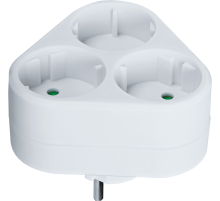 Разветвитель 94 694 NAD-S-3X-WH 3 гн. (треугольник) б/з 94694 Navigator