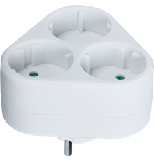 Разветвитель 94 694 NAD-S-3X-WH 3 гн. (треугольник) б/з 94694 Navigator