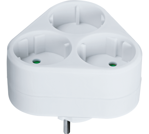 Разветвитель 94 694 NAD-S-3X-WH 3 гн. (треугольник) б/з 94694 Navigator