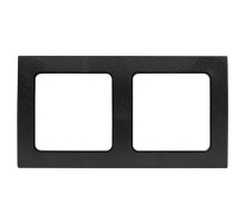 Стокгольм Рамка 2-местная черная EKF PROxima   EXM-G-303-30  EKF