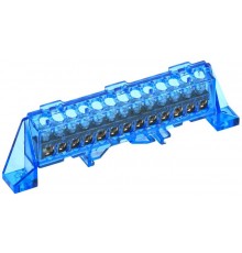 TEKFOR Шина N "ноль" в комбинированном DIN-изоляторе "Стойка" 6х9-13-С  TF-NN10-13-DP-K07  IEK