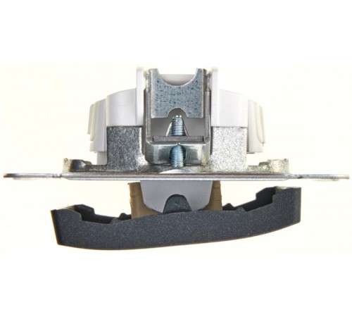 Glossa Антрацит Выключатель 1-клавишный сх.1, 10AX  GSL000711  SE