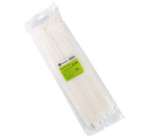 Стяжка нейлоновая КСС "MULTILOCK" 8х400 (бел) (100шт)  102313  Fortisflex