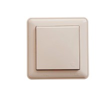 W59 Aqua Слоновая кость Розетка с заземлением с крышкой с защитными шторками IP44 (в сборе)  RS16-152B-28  SE