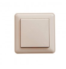 W59 Aqua Слоновая кость Розетка с заземлением с крышкой с защитными шторками IP44 (в сборе)  RS16-152B-28  SE