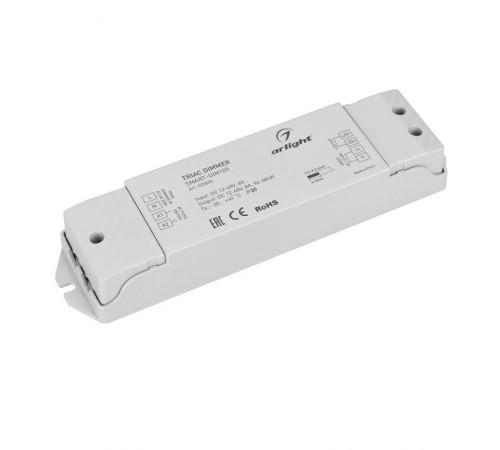 Диммер SMART-DIM105 (12-48V, 8A, TRIAC) (Arlight, IP20 Пластик, 5 лет)  035060  Arlight