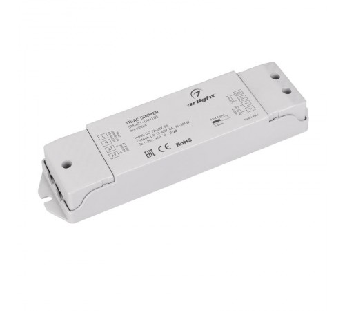 Диммер SMART-DIM105 (12-48V, 8A, TRIAC) (Arlight, IP20 Пластик, 5 лет)  035060  Arlight