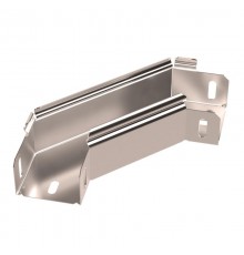 Угол горизонтальный 90 градусов Стандарт INOX (AISI 409) 50х50  PR16.3553  Промрукав