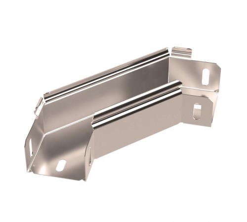 Угол горизонтальный 90 градусов Стандарт INOX (AISI 409) 50х50  PR16.3553  Промрукав