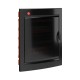 Щиток встраиваемый с дверцей 24 мод.,IP41, черный, с клеммным блоком 63А  RB24B4TBD  DKC