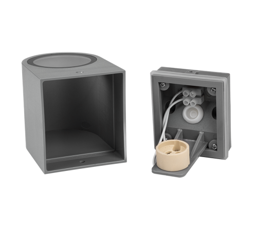 Светильник светодиодный PDL-R 72080 GU10-1 GR 230V IP65  .5039933  Jazzway