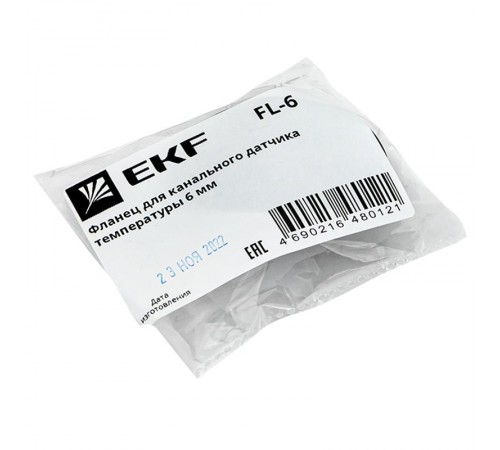 Фланец для канального датчика температуры 6 мм FL-6  FL-6  EKF