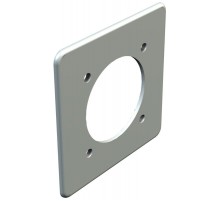 Монтажная пластина для розетки CEE (полиамид,светло-серый) (2393 UP)  6024106  OBO Bettermann