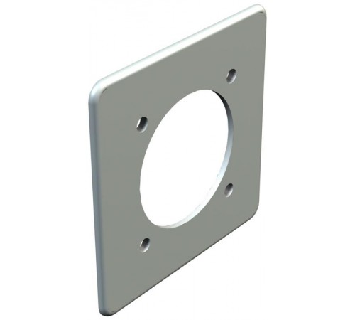 Монтажная пластина для розетки CEE (полиамид,светло-серый) (2393 UP)  6024106  OBO Bettermann