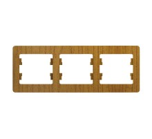 Glossa Дерево Дуб Рамка 3-ая, горизонтальная  GSL000503  SE