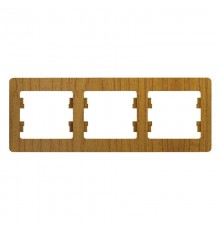 Glossa Дерево Дуб Рамка 3-ая, горизонтальная  GSL000503  SE