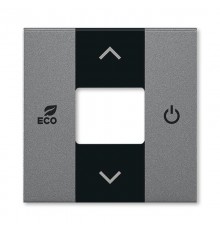 ABB Levit Сталь Накладка для комнатного терморегулятора free@home  6220H-A03000 69  2CHH623000A4069  ABB