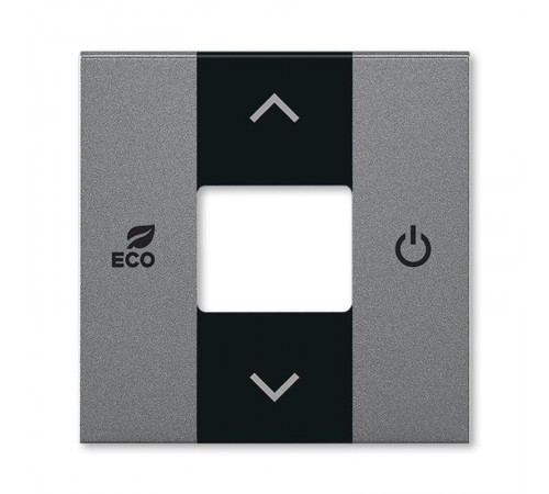 ABB Levit Сталь Накладка для комнатного терморегулятора free@home  6220H-A03000 69  2CHH623000A4069  ABB