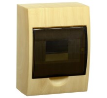Корпус пластиковый навесной на 6 модулей ЩРН-П-6 IP41 (сосна) KREPTA 3  MKP12-N-06-41-K34  IEK