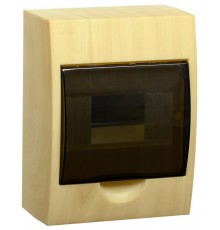 Корпус пластиковый навесной на 6 модулей ЩРН-П-6 IP41 (сосна) KREPTA 3  MKP12-N-06-41-K34  IEK