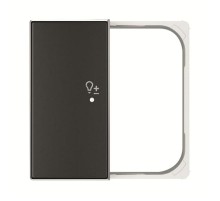 SRD-2-L-85NS Клавиша двойная левая free@home, SKY, светорегулятор, черный бархат2CLA852641A1501 ABB