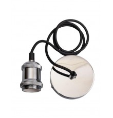 Патрон с проводом  RETROPLC 01 E27 230V/1M Electrosilvering   5015951   Jazzway