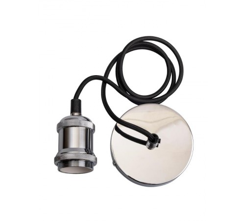 Патрон с проводом  RETROPLC 01 E27 230V/1M Electrosilvering   5015951   Jazzway