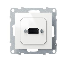 SUNO Розетка HDMI с предварительно подключенным разьемом. Цвет "Белый"  721149  Legrand