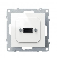 SUNO Розетка HDMI с предварительно подключенным разьемом. Цвет "Белый"  721149  Legrand