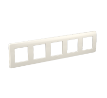 Рамка на 2+2+2+2+2 модуля (5-местная). белая. RAL9010  75015W  DKC