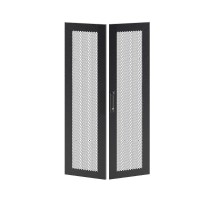 Дверь перфорированная двухстворчатая для IT-CQE 1200 x 600 RAL9005  RBITCPMD1260  DKC