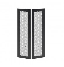 Дверь перфорированная двухстворчатая для IT-CQE 1200 x 800 RAL9005  RBITCPMD1280  DKC