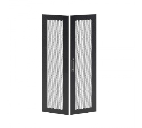 Дверь перфорированная двухстворчатая для IT-CQE 1200 x 600 RAL9005  RBITCPMD1260  DKC