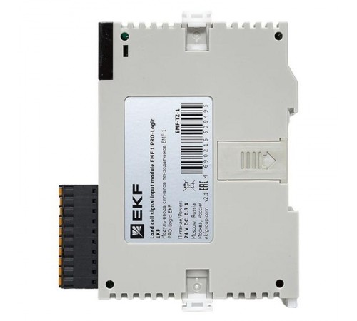 Модуль ввода сигналов тензодатчиков EMF 1 PRO-Logic (с поверкой)  EMF-TZ-1-V  EKF