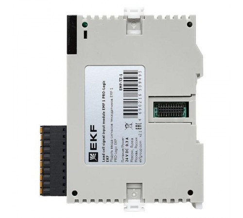 Модуль ввода сигналов тензодатчиков EMF 1 PRO-Logic (с поверкой)  EMF-TZ-1-V  EKF