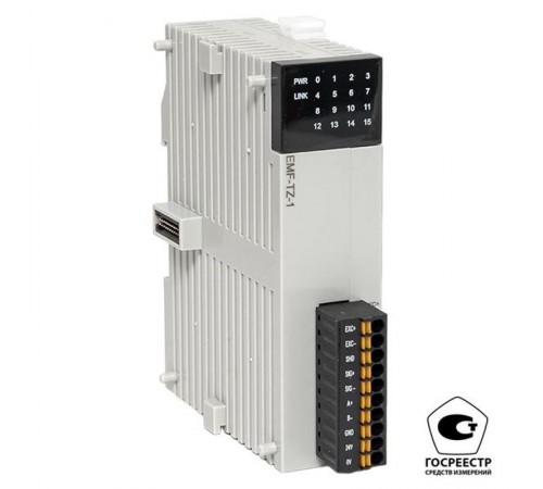 Модуль ввода сигналов тензодатчиков EMF 1 PRO-Logic (с поверкой)  EMF-TZ-1-V  EKF