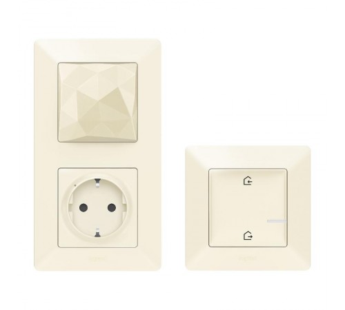 Пакет Умный стартовый Valena Life (шлюз WiFi+розетка Умн. с/з 16А 230В+главн.беспроводн. выкл."Я дома/Я вне дома")сл. кость Netatmo  752296  Legrand