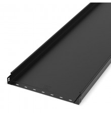 Лоток неперфорированный Стандарт 400х50х3000 (1,0 мм) RAL 9005 (6 м/уп)  PR16.9954  Промрукав